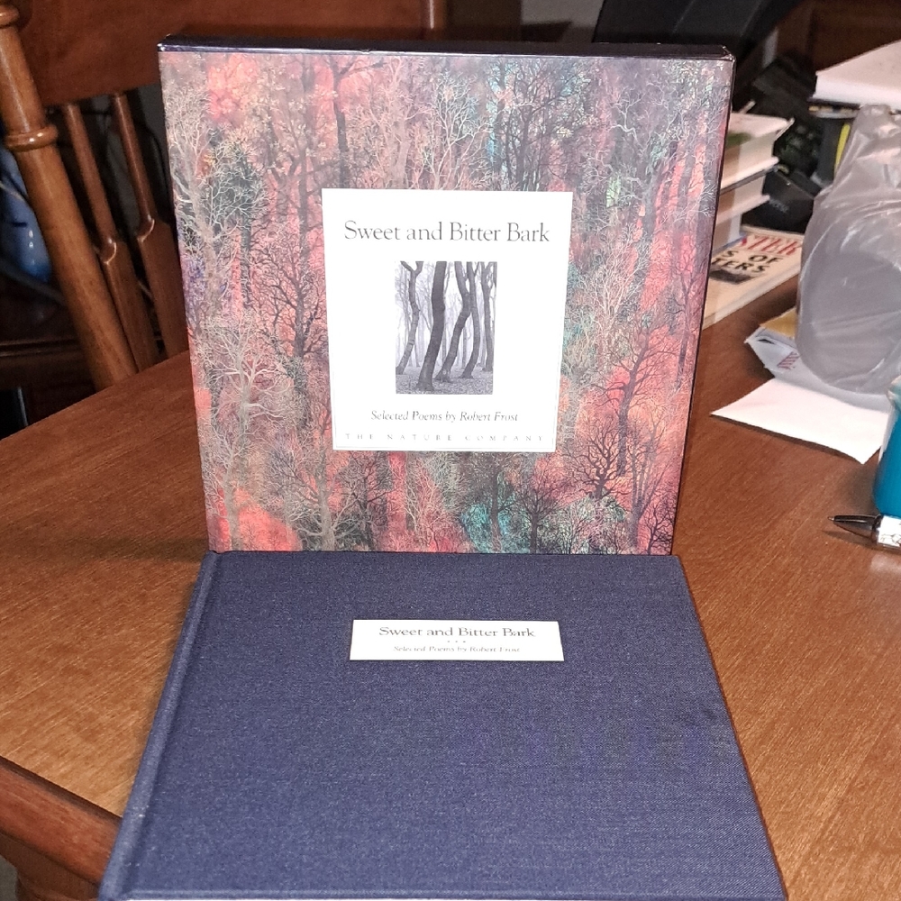 Robert Frost Sweet and Bitter Bark Poetry Book